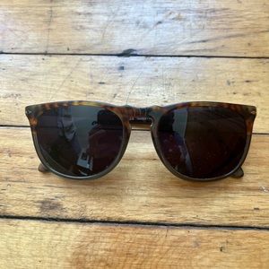 Persol Fuoco e Ardesia sunglasses tortoise shell blue lenses
